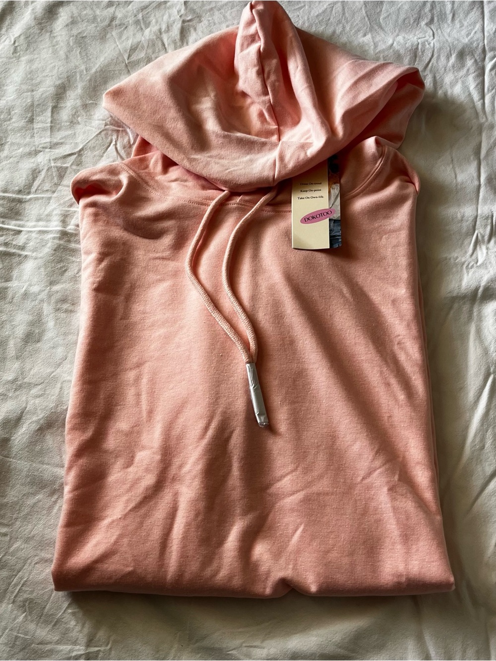 Dokotoo women’s pullover tunic with hoodie XL